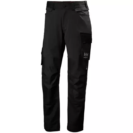 Helly Hansen ty=C3=B6housut Oxford Connect=E2=84=A2 musta - Kesä- ja sisätyöhousut, talvihousut - HH77395-990-C48 - 1