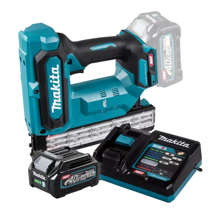 VIIMEISTELYNAULAIN XGT® 40V PAKETTI, LATAUSLAITE JA AKKU - Makita 40V akkukonepaketit - FN001GZPAKETTI - 1
